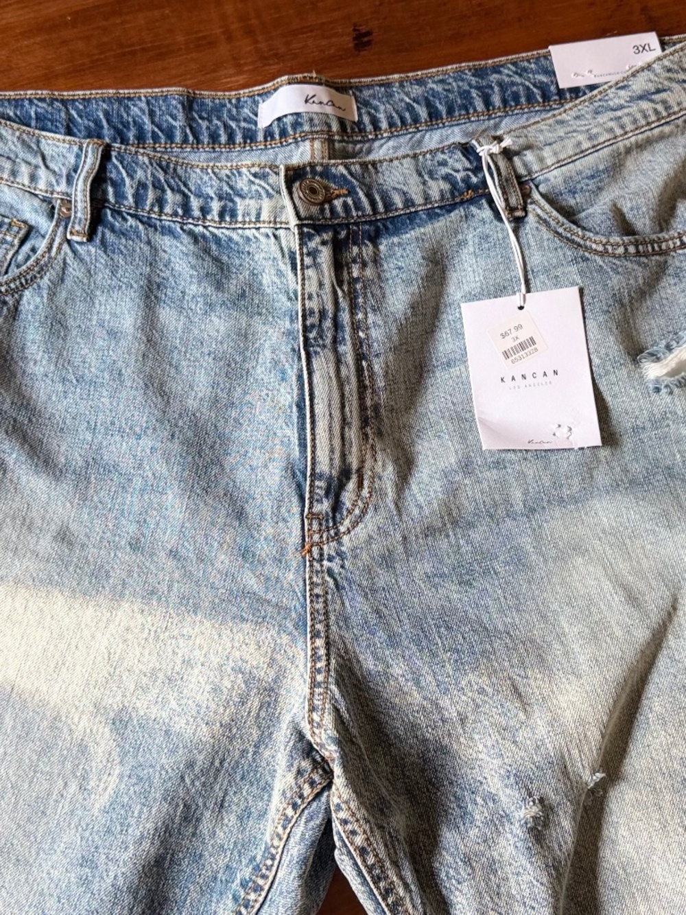 Kancan distressed jeans 3x